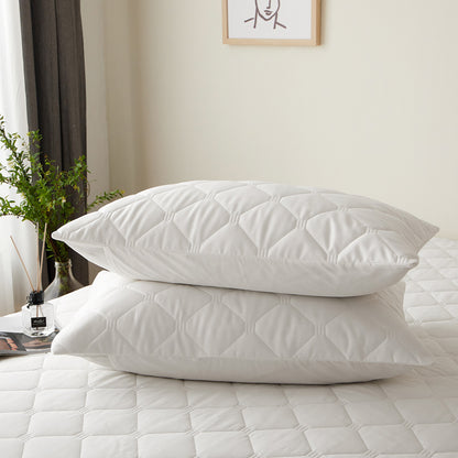 Pillow Protective Cover Pure Cotton Quilted Pillow Case Pillow Core